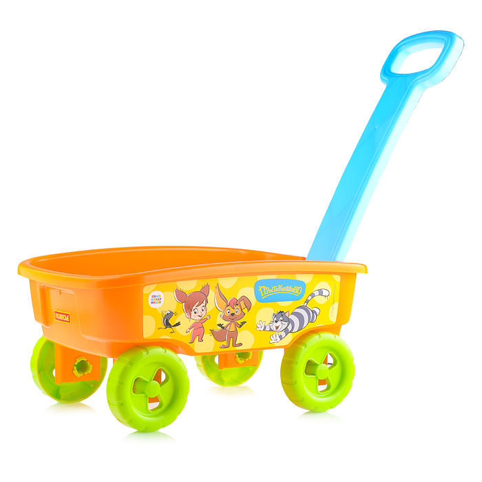 Тележка с ручкой "Простоквашино" Тележка с ручкой "Простоквашино"