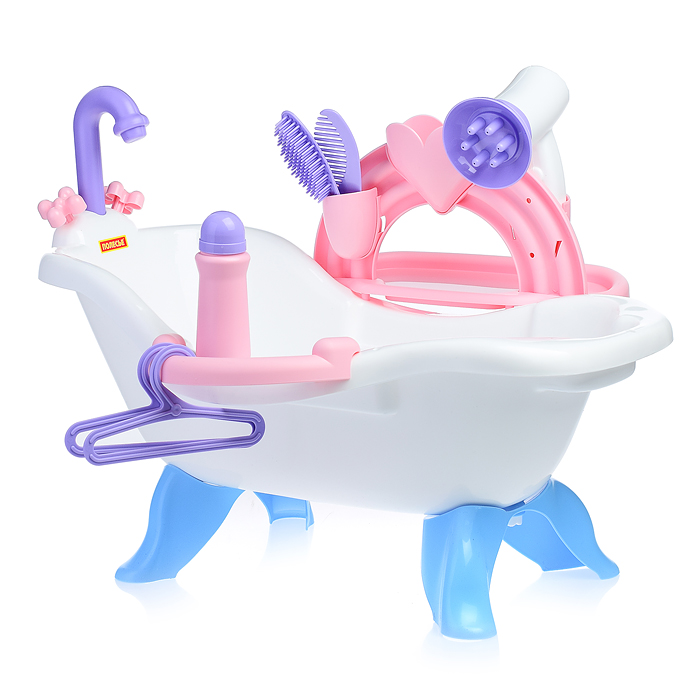 Набор для купания кукол №3 с аксессуарами (в пакете) Набор для купания кукол №3 с аксессуарами (в пакете)