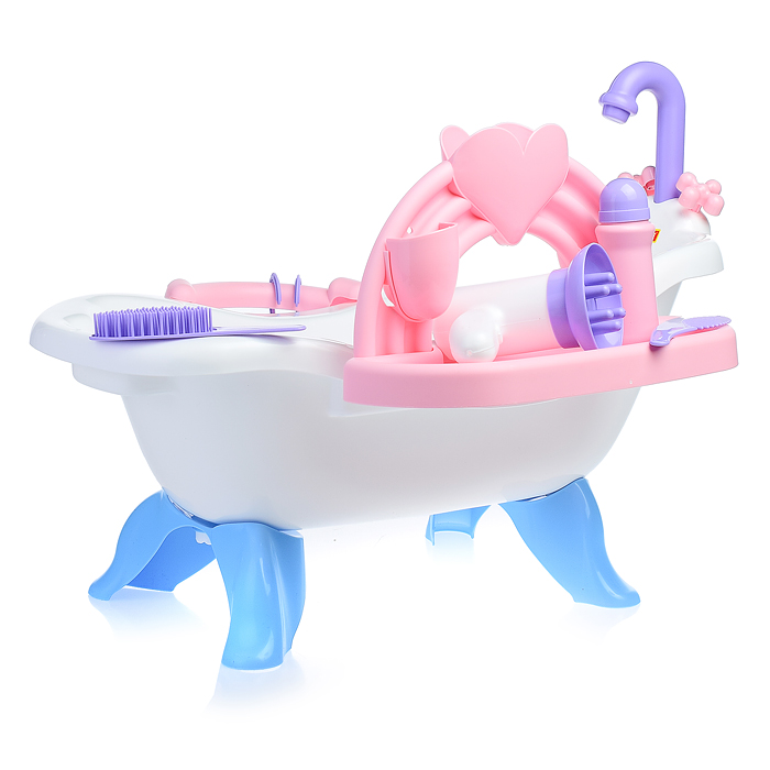 Фото к товару Набор для купания кукол №3 с аксессуарами (в пакете) Набор для купания кукол №3 с аксессуарами (в пакете)