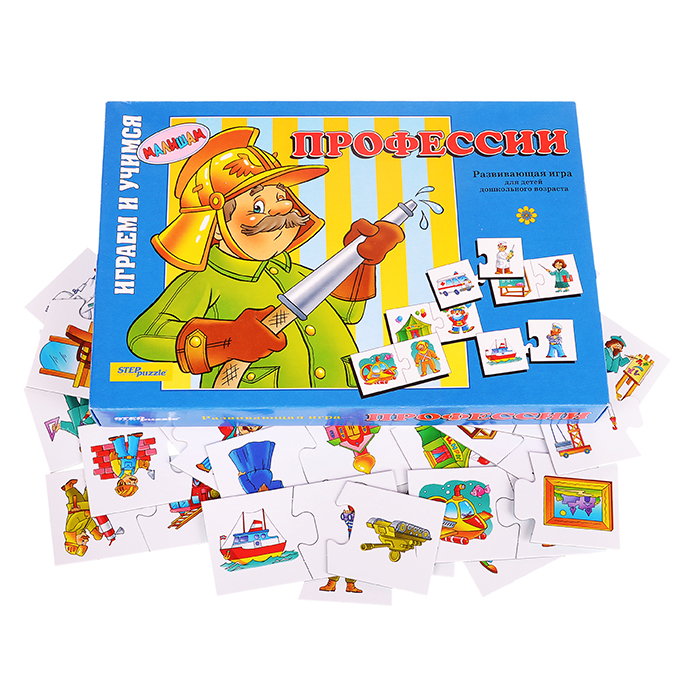Настольная игра "Профессии" детская настольная Настольная игра "Профессии" детская настольная