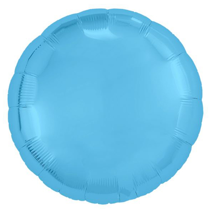 Шар надувной, Круг 30'/ 75 см / холодный голубой Шар надувной, Круг 30'/ 75 см / холодный голубой