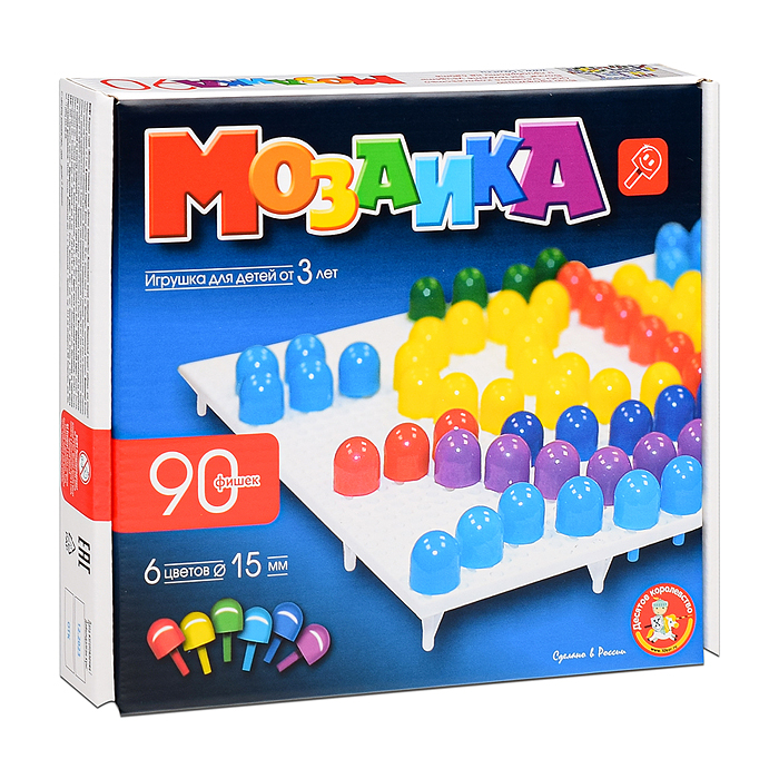 Фото к товару Мозаика 15/90 цветная Мозаика 15/90 цветная