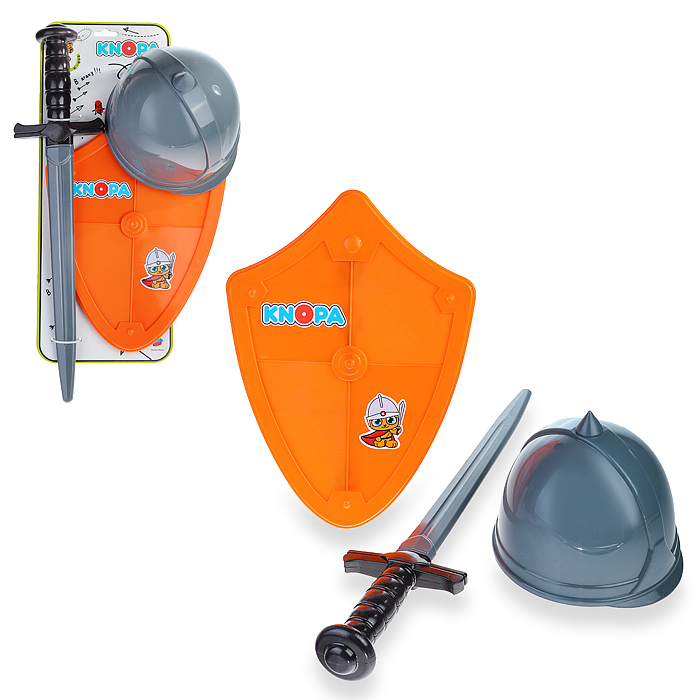 Набор оружия "Вояка" шлем, щит и меч Набор оружия "Вояка" шлем, щит и меч