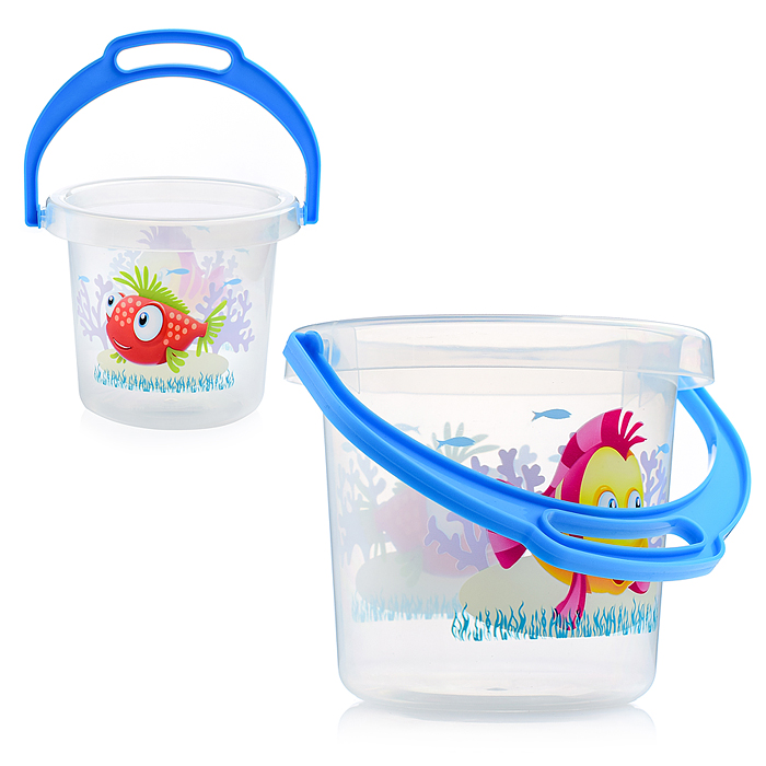 Ведро "Мечта" прозрачное 1,4л Ведро "Мечта" прозрачное 1,4л