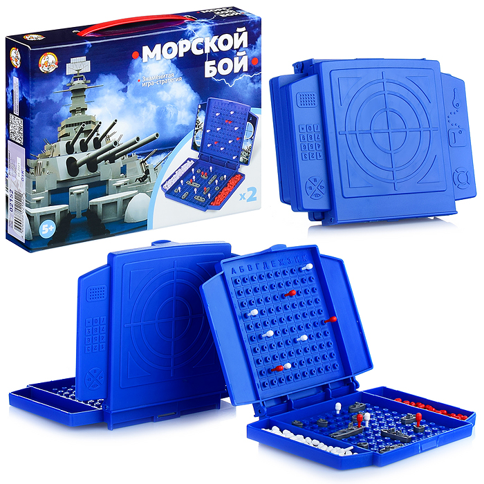 Настольная игра. Морской бой МИНИ Настольная игра. Морской бой МИНИ
