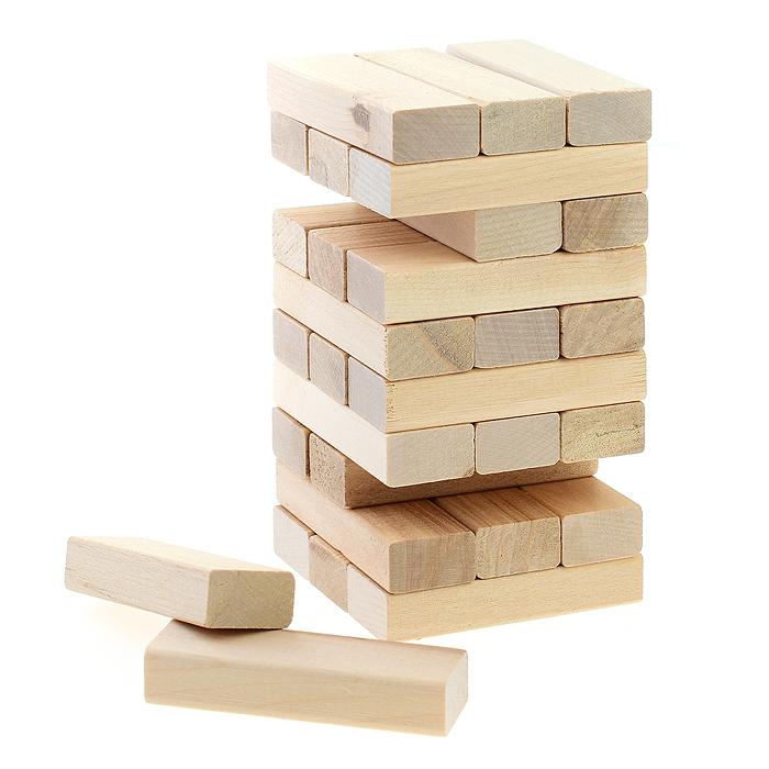 Фото к товару Падающая башня. Игра для детей и взрослых Падающая башня. Игра для детей и взрослых