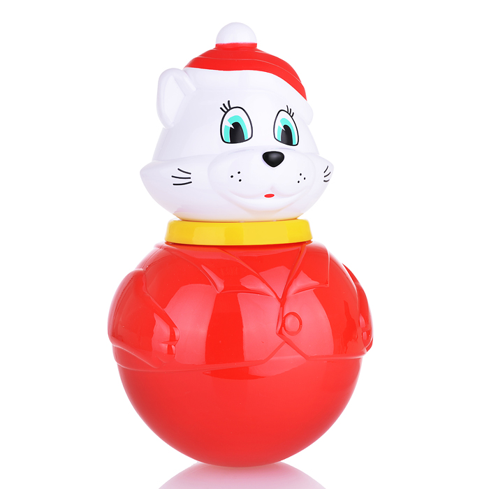 Неваляшка большая "Кот Мурлыка" (п/п пакет)