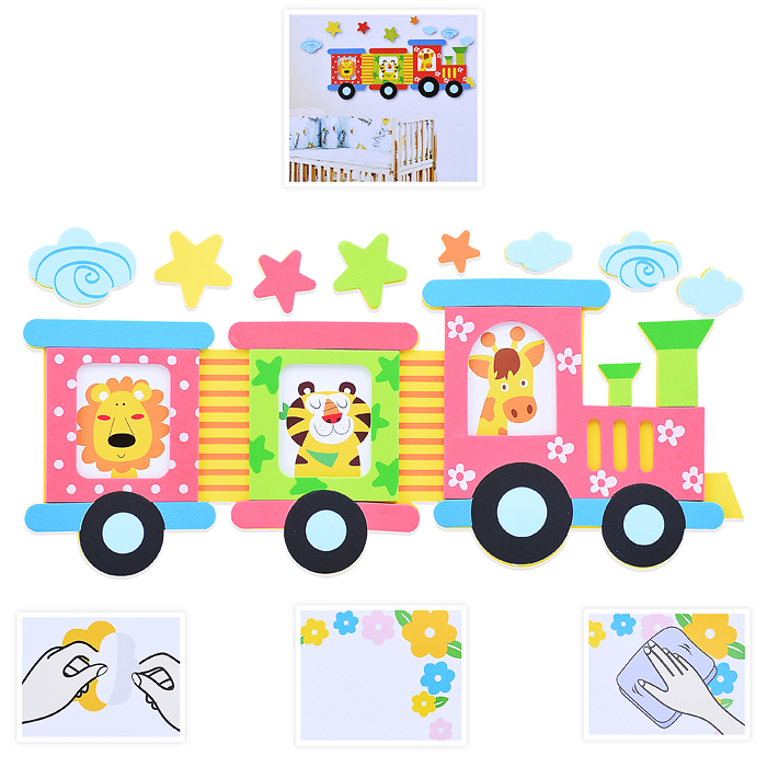 Наклейки для декора U035340Y в пакете Наклейки для декора U035340Y в пакете