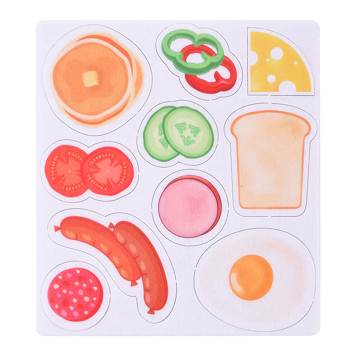 Фото к товару Счетный материал "Готовим завтрак" Счетный материал "Готовим завтрак"