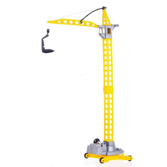 Башенный кран "Агат" на колёсиках большой (в пакете) Башенный кран "Агат" на колёсиках большой (в пакете)