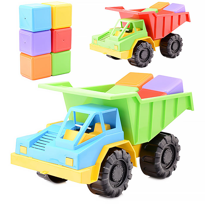 Грузовик Карьерный + Кубики Грузовик Карьерный + Кубики