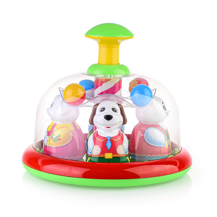 Фото к товару Юла-карусель "Аттракцион" в п/пакете Юла-карусель "Аттракцион" в п/пакете