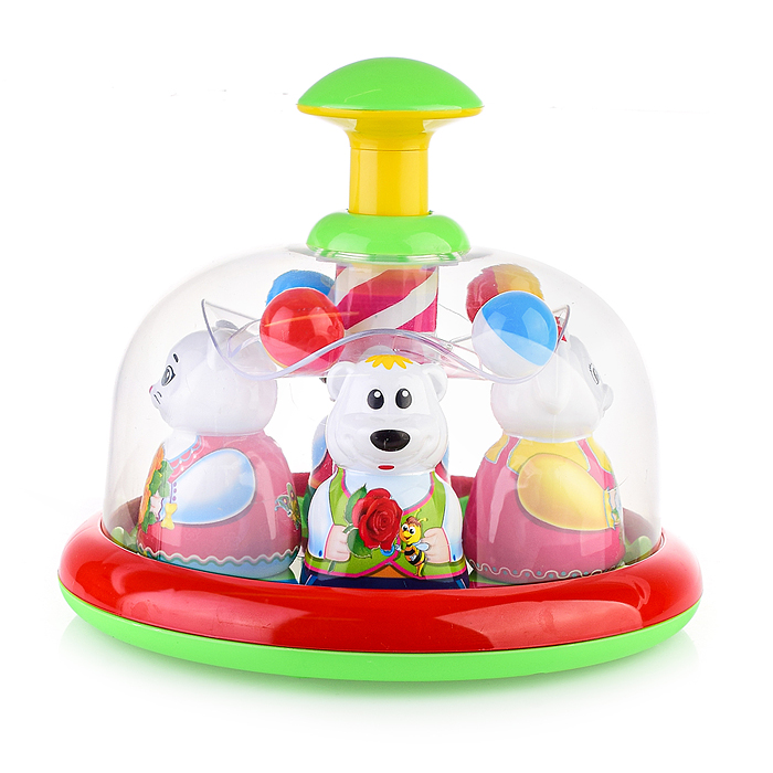 Фото к товару Юла-карусель "Аттракцион" в п/пакете Юла-карусель "Аттракцион" в п/пакете