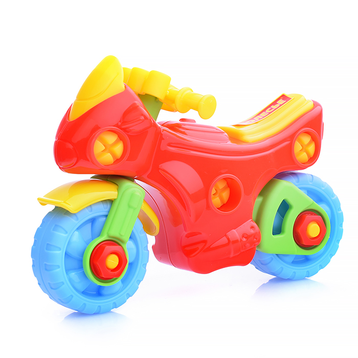 Фото к товару Конструктор-транспорт "Мотоцикл" (25 элементов) (в пакете) Конструктор-транспорт "Мотоцикл" (25 элементов) (в пакете)