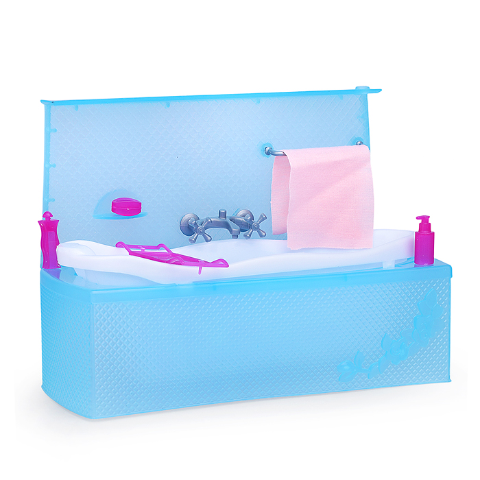 Набор мебели для кукол 2820 "Ванная комната" в коробке