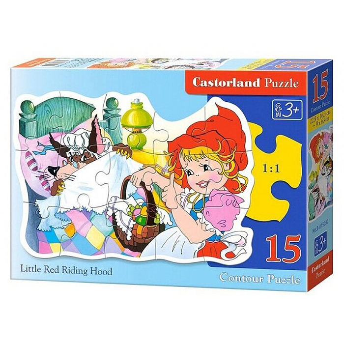 Пазлы 15 "Красная Шапочка"