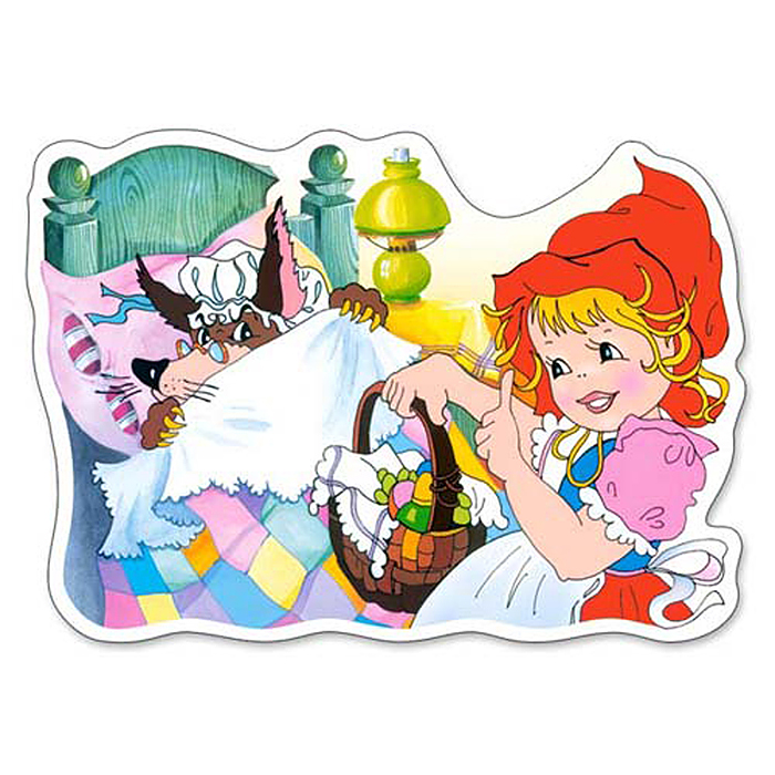 Фото к товару Пазлы 15 "Красная Шапочка" Пазлы 15 "Красная Шапочка"