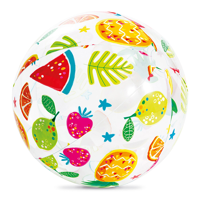 Мяч пляжный "Узоры", d=51 см, от 3 лет, цвета МИКС, 59040NP INTEX