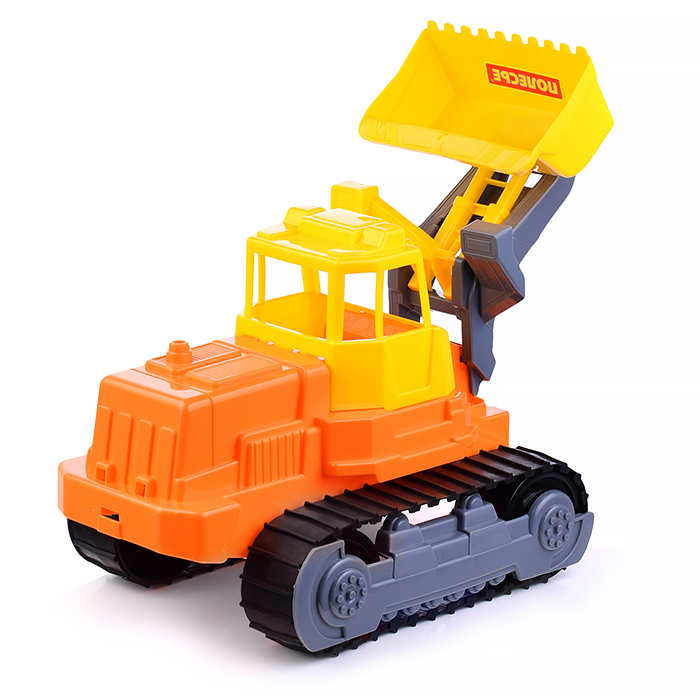 Фото к товару Гусеничный трактор-погрузчик Гусеничный трактор-погрузчик