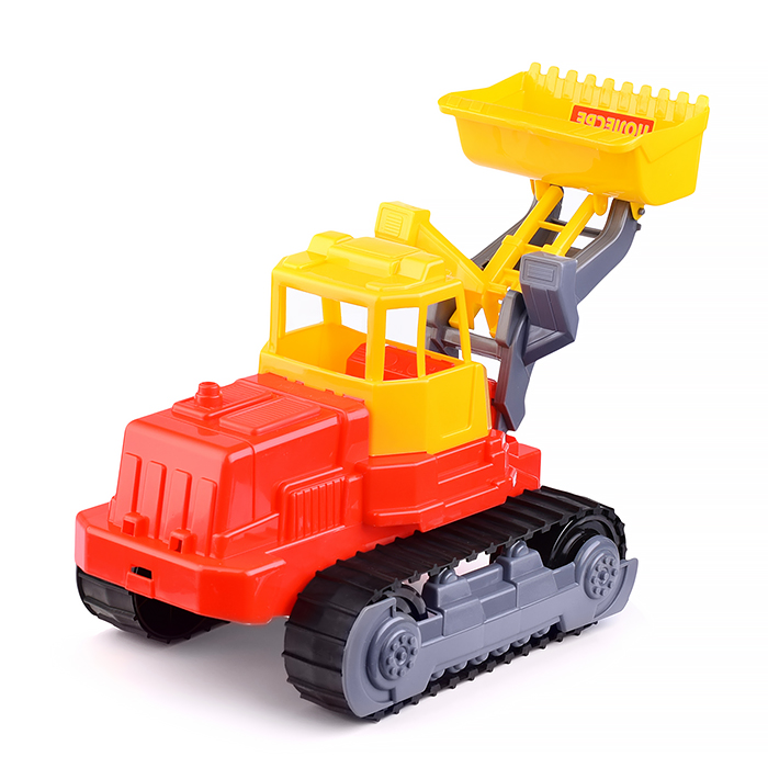 Фото к товару Гусеничный трактор-погрузчик Гусеничный трактор-погрузчик