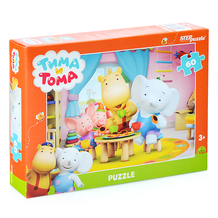Пазлы 60 "Тима и Тома" (Мармелад Медиа) Пазлы 60 "Тима и Тома" (Мармелад Медиа)