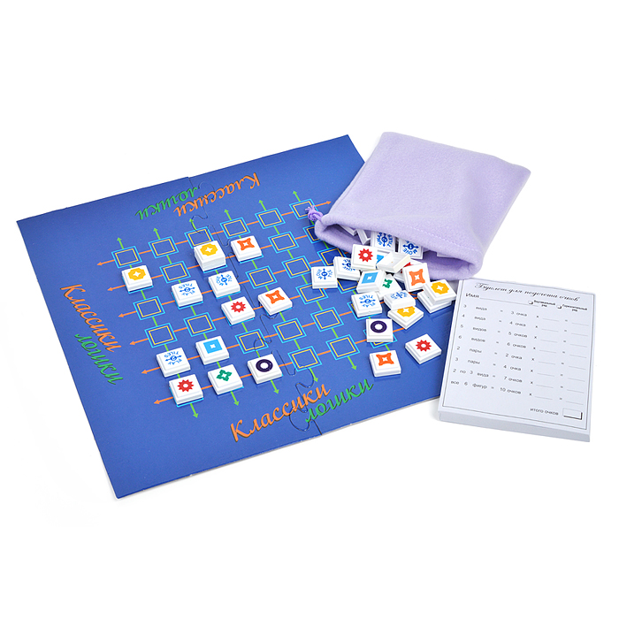 Фото к товару Настольная семейная игра "Классики логики" Настольная семейная игра "Классики логики"