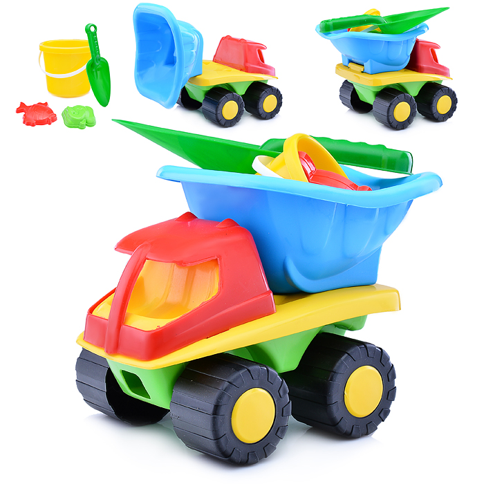Авто Грузовик "Тюльпан" + Песочн. набор Авто Грузовик "Тюльпан" + Песочн. набор