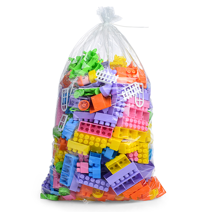 Фото к товару Конструктор "Строитель" (363 элем. в пакете) Конструктор "Строитель" (363 элем. в пакете)