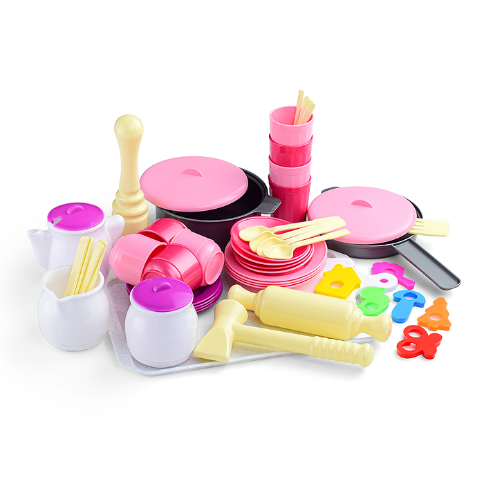 Фото к товару Набор детской посуды Столовый 52 предмета Набор детской посуды Столовый 52 предмета