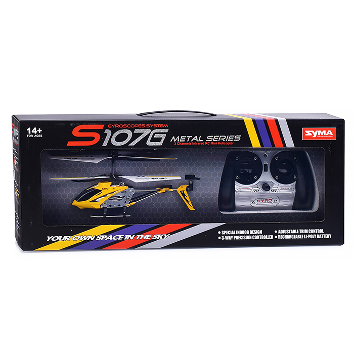 Фото к товару Вертолет S107G "Покоритель небес" р/у в коробке Вертолет S107G "Покоритель небес" р/у в коробке