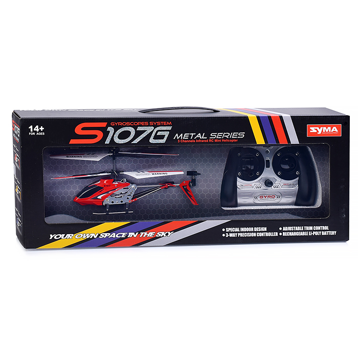 Фото к товару Вертолет S107G "Покоритель небес" р/у в коробке Вертолет S107G "Покоритель небес" р/у в коробке