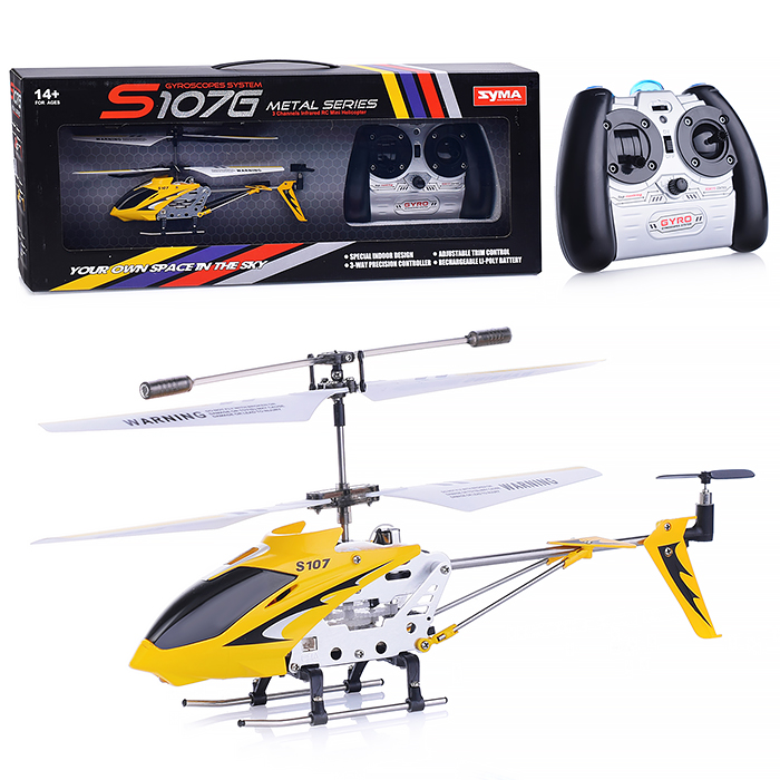 Фото к товару Вертолет S107G "Покоритель небес" р/у в коробке Вертолет S107G "Покоритель небес" р/у в коробке