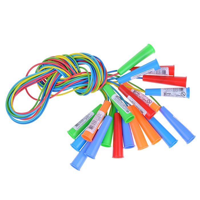 Скакалка 1,8 м, d шнура 4мм Скакалка 1,8 м, d шнура 4мм