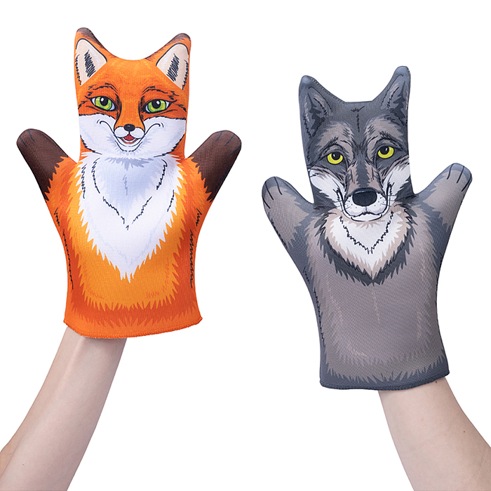 Фото к товару Домашний кукольный театр "Битый небитого везет"(4 куклы-перчатки) Домашний кукольный театр "Битый небитого везет"(4 куклы-перчатки)