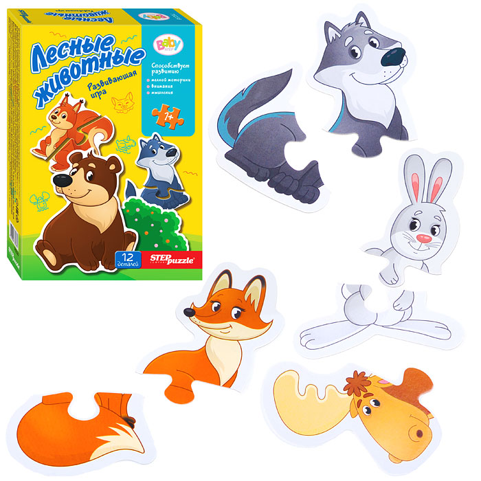 Игра-малышка "Лесные животные" Игра-малышка "Лесные животные"