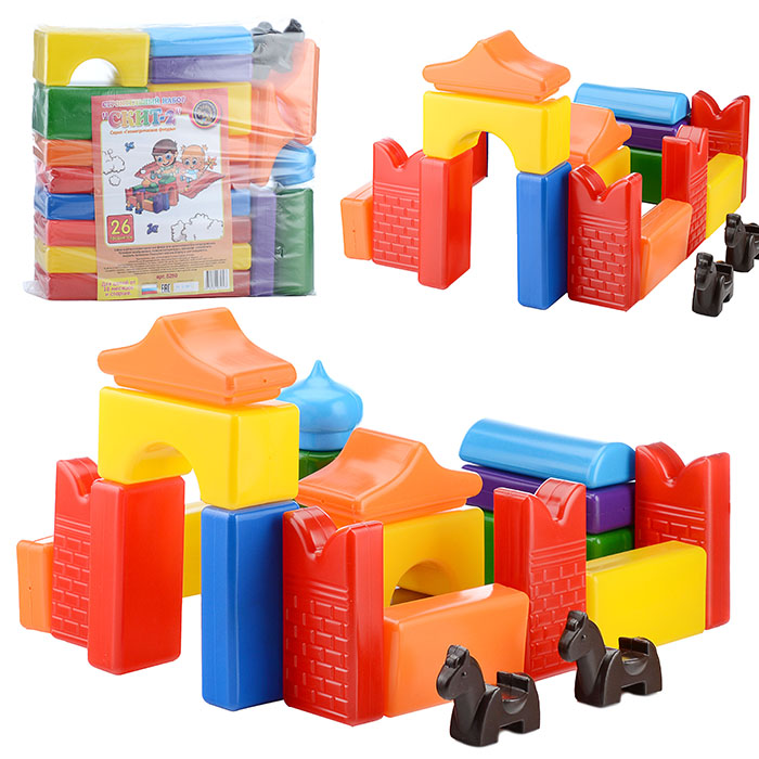 Строительный набор "Скит-2" (26эл.)