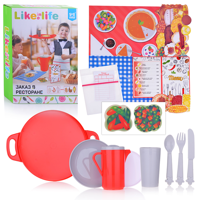 Набор 4762 "Продукты - Заказ в ресторане" Набор 4762 "Продукты - Заказ в ресторане"