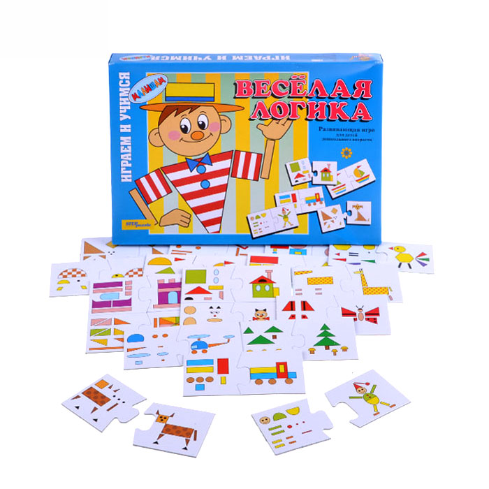 Настольная игра "Веселая логика" Настольная игра "Веселая логика"