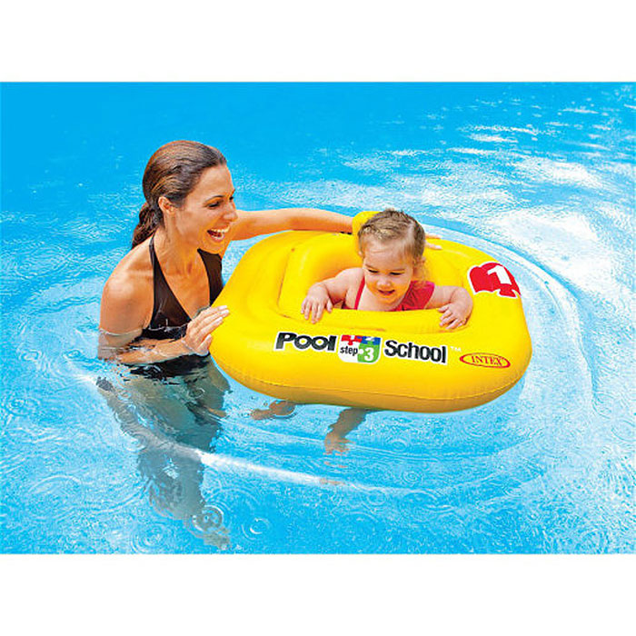 Фото к товару Круг для плавания с сиденьем 79 х 79 см, 1-2 года, 56587EU INTEX Круг для плавания с сиденьем 79 х 79 см, 1-2 года, 56587EU INTEX
