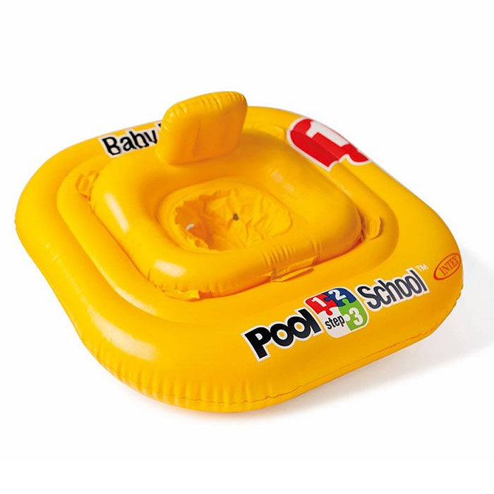 Фото к товару Круг для плавания с сиденьем 79 х 79 см, 1-2 года, 56587EU INTEX Круг для плавания с сиденьем 79 х 79 см, 1-2 года, 56587EU INTEX