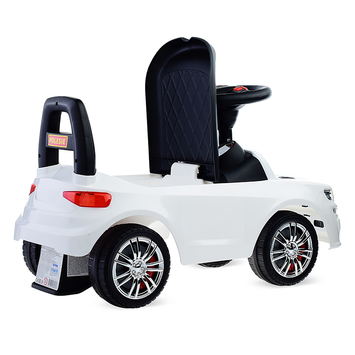 Фото к товару Каталка-автомобиль "SuperCar" №6 со звуковым сигналом (белая) Каталка-автомобиль "SuperCar" №6 со звуковым сигналом (белая)