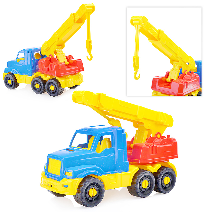 Машинка Кран "Добрыня" Классический 20 см Машинка Кран "Добрыня" Классический 20 см