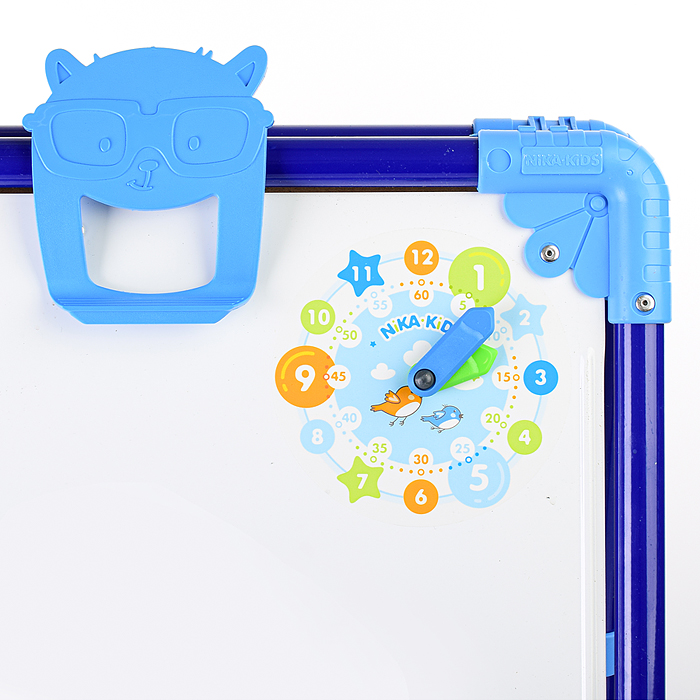 Фото к товару Мольберт «Доска знаний» двусторонний (синий) Мольберт «Доска знаний» двусторонний (синий)