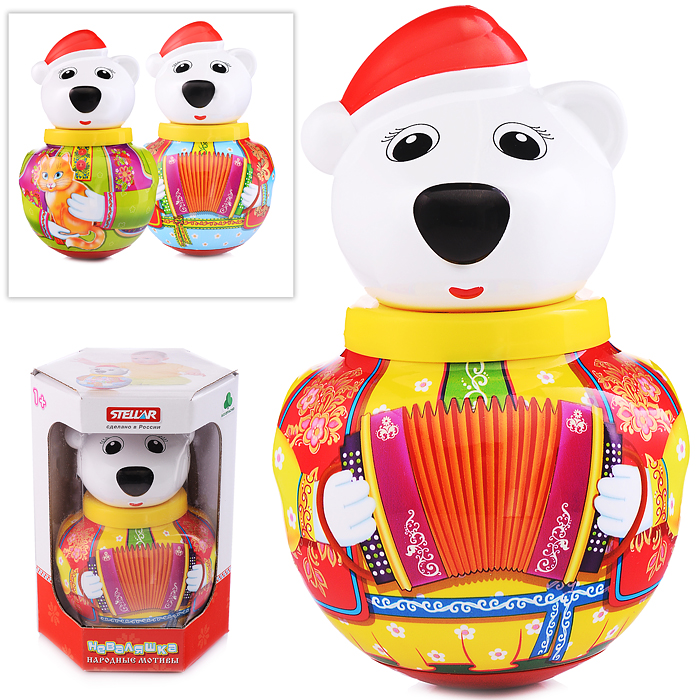 Неваляшка малая "Белый медведь Тема"