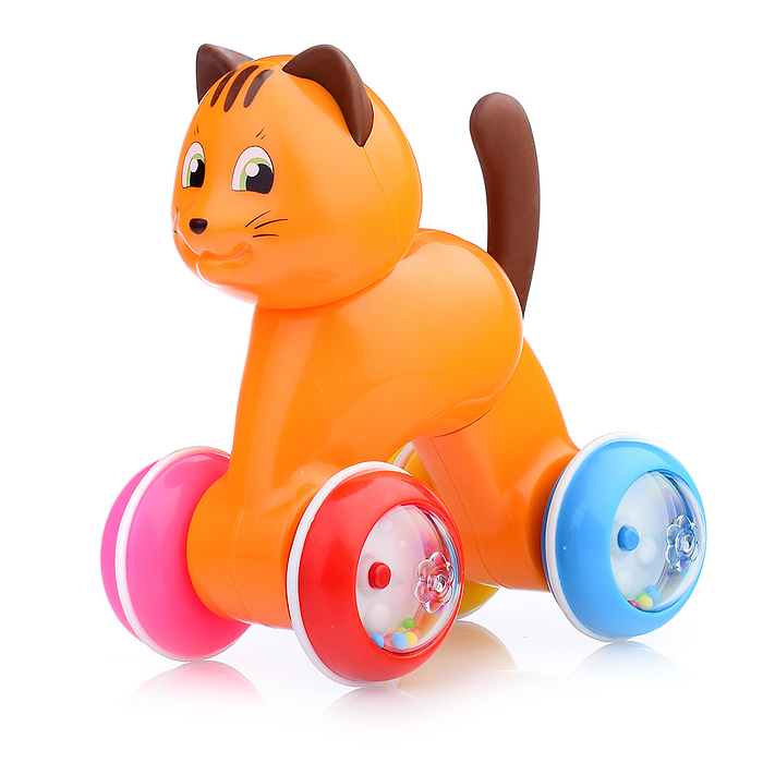Фото к товару Игрушка-покатушка "Котик" Игрушка-покатушка "Котик"