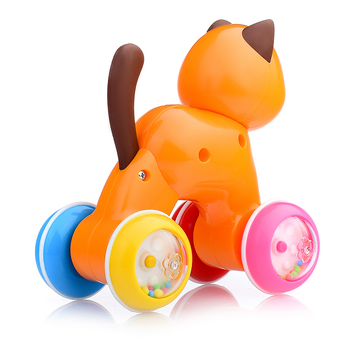 Фото к товару Игрушка-покатушка "Котик" Игрушка-покатушка "Котик"