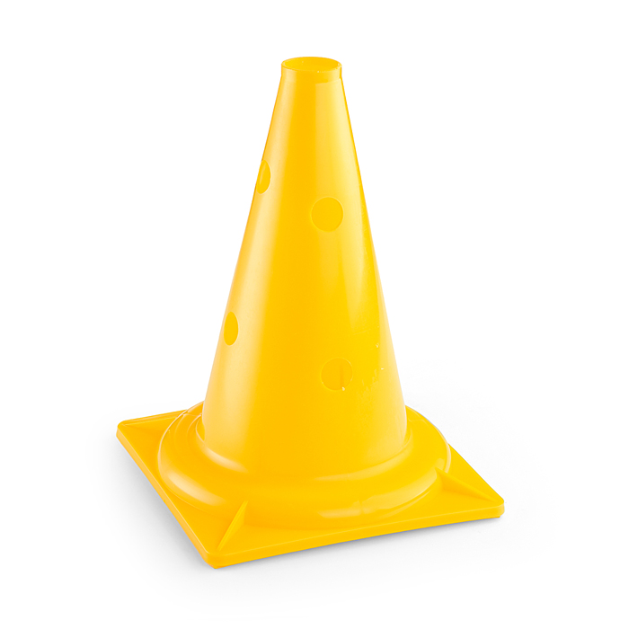 Фото к товару Конус с отверстиями (желтый) Конус с отверстиями (желтый)