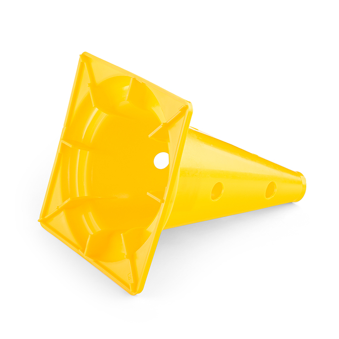Фото к товару Конус с отверстиями (желтый) Конус с отверстиями (желтый)