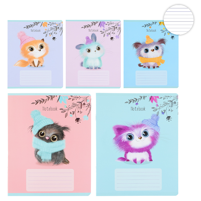 Тетрадь 12л. А5 линия Шмяк! премиум Тетрадь 12л. А5 линия Шмяк! премиум