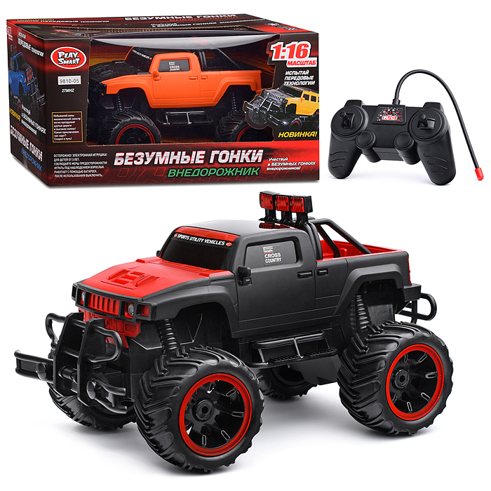 Машина 9810-05/06 "Внедорожник №3" р/у, в коробке Машина 9810-05/06 "Внедорожник №3" р/у, в коробке